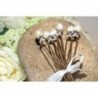 Six Freshwater Pearl Handmade Vintage Style Wedding Hairpins