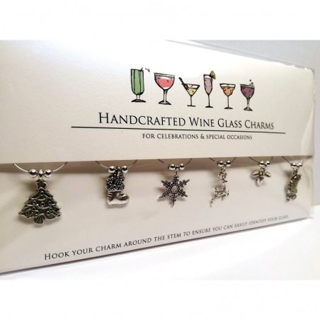 Christmas Wine Glass Charms